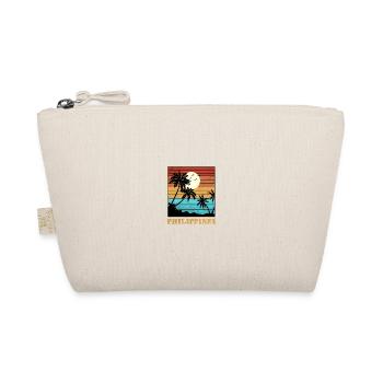 Philippines Filipino Vintage Mabuhay I Gift - Organic Pouch - nature - Front