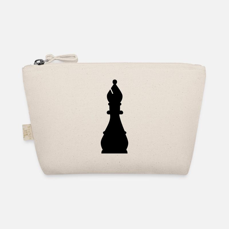 Schach Läufer Bio-Täschchen