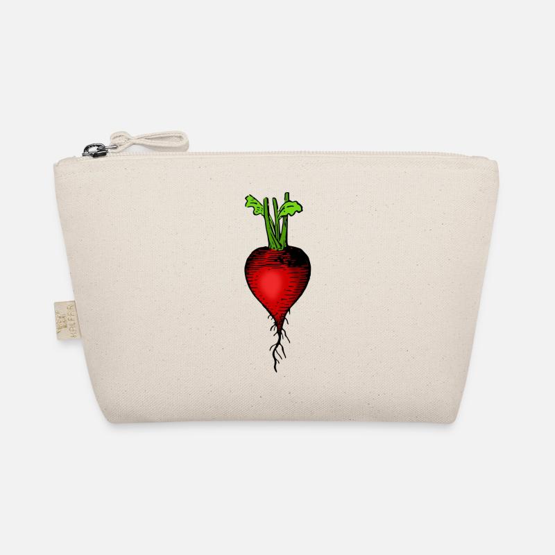 rettich radieschen radish veggie gemuese vegetable - Bio-Täschchen - Natur