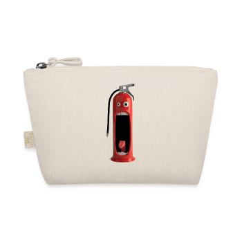 Funny fire extinguisher - Organic Pouch - nature - Front