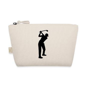 Golf player - Organic Pouch - nature - Front