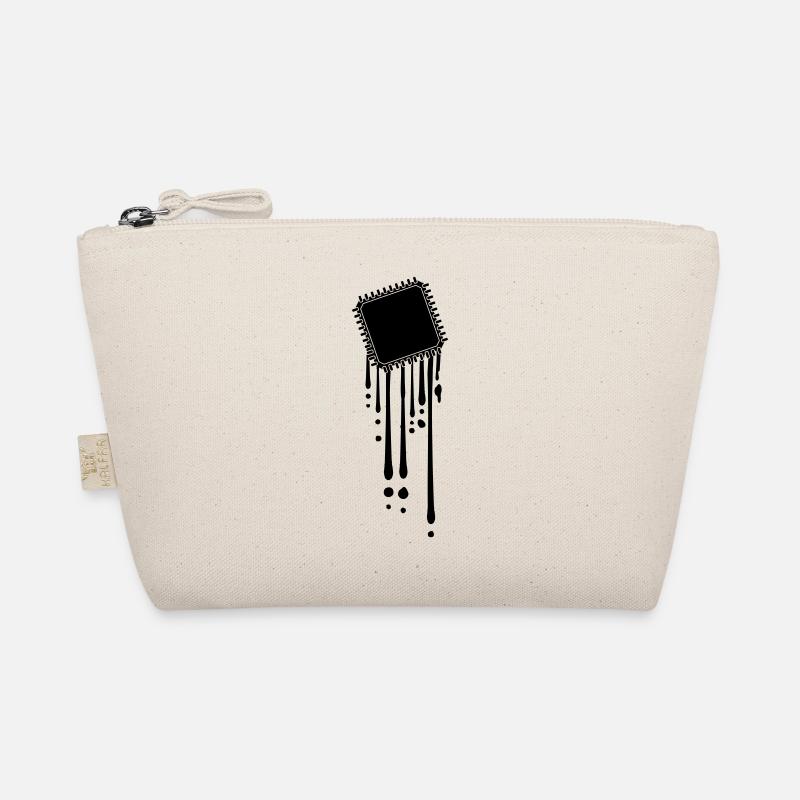 prozessor schmelzen tropfen graffiti cpu computer Bio-Täschchen