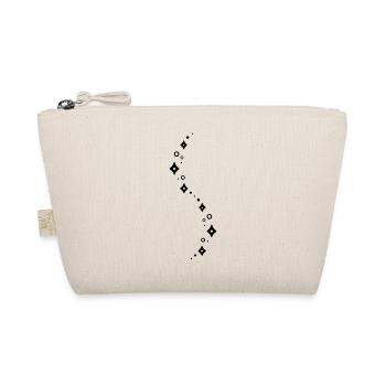 Glitter Line - Organic Pouch - nature - Front