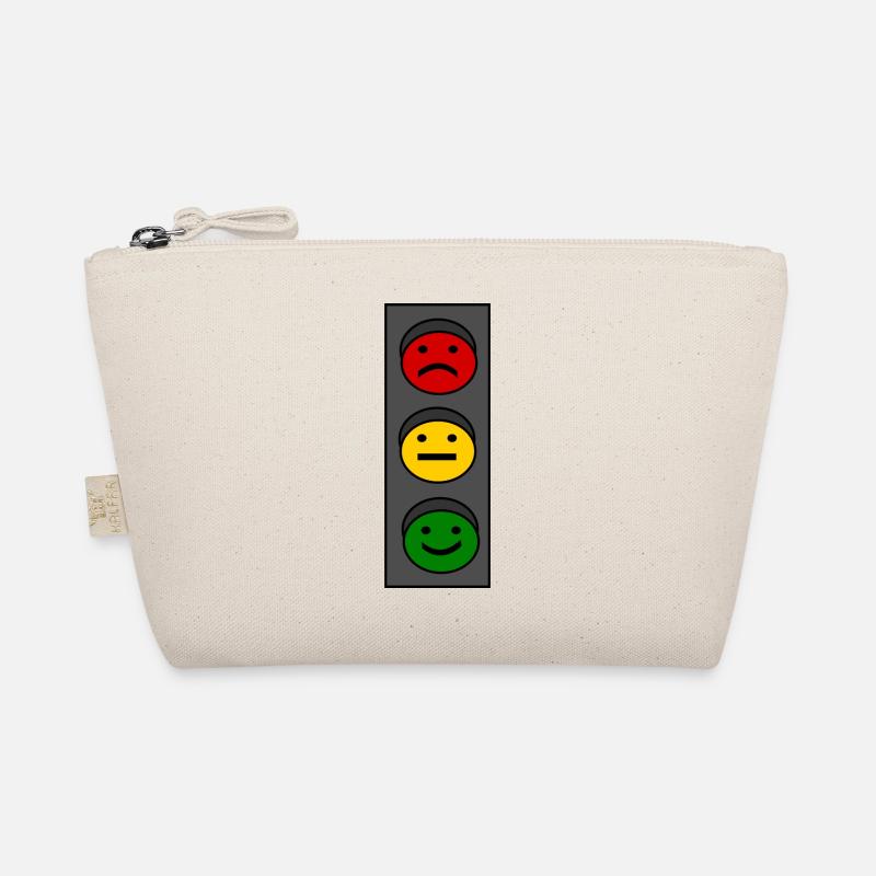 Traffic light emoticons Organic Pouch