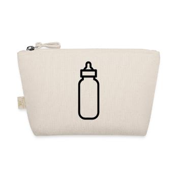 Flasche - Bio-Täschchen - Natur - Vorne