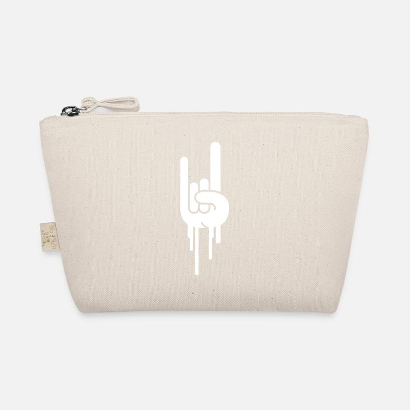 Heavy Metal Hard Rock Graffiti Cornes Geste de la main Trousse biologique