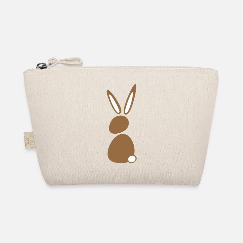Lapin Lapin Lapin Silhouette Assis Mignon Trousse biologique