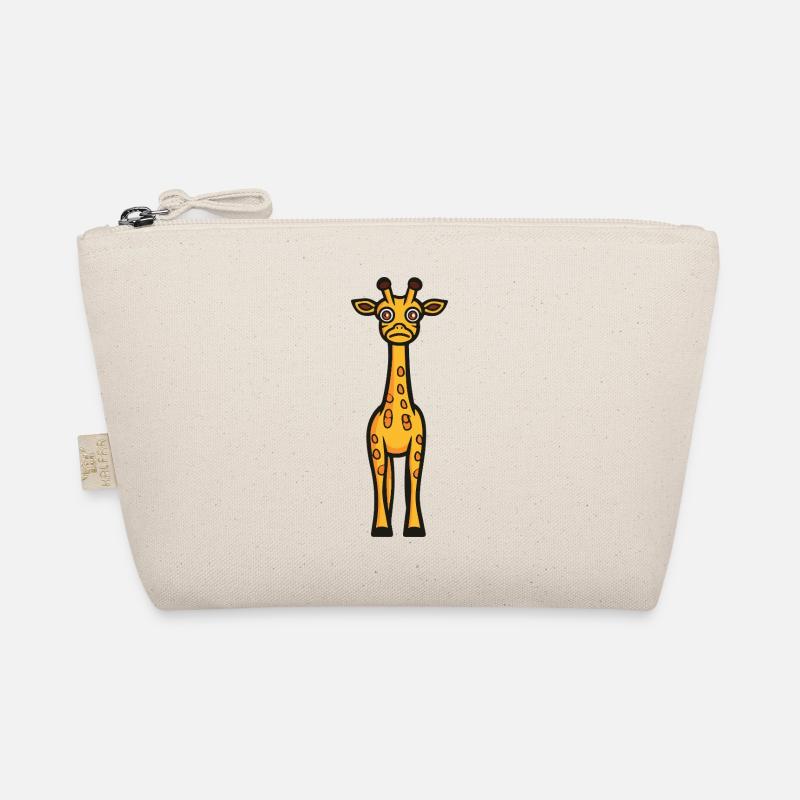 Giraffe Halloween Comic Funny Organic Pouch