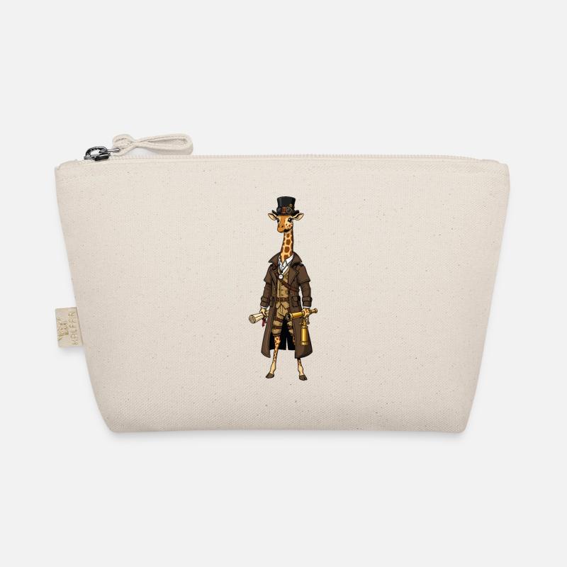 Girafe Exploratrice Steampunk Haut-de-Forme Chic Trousse biologique