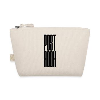 Logo typographique en gras Post Rock - Trousse biologique - nature - Devant