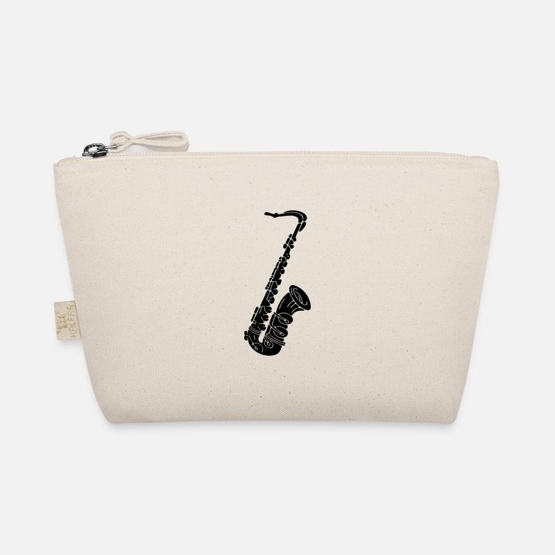 Saxophone - saxophone a woodwind instrument Organic Pouch