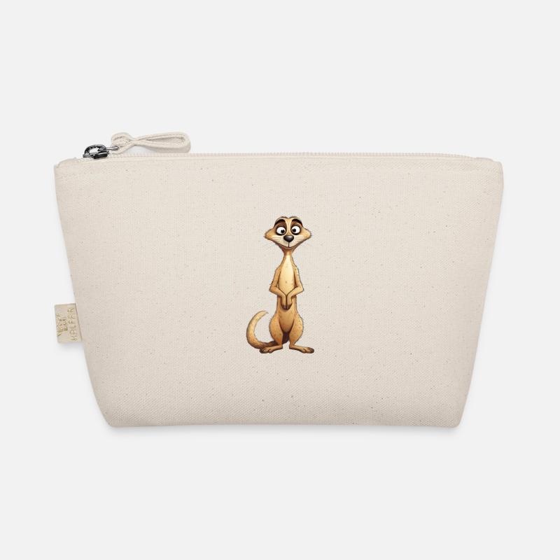 Niedliches Erdmännchen Kinder Bio-Täschchen