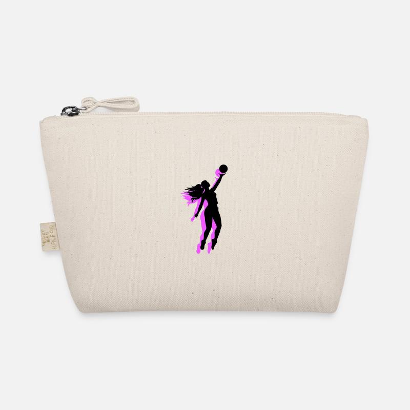 Volleyball Player Icon Organic Pouch