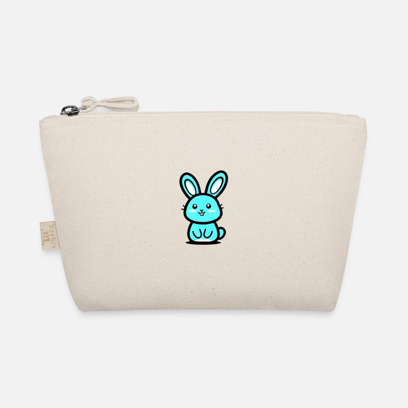 Bunny Easter Icon Organic Pouch