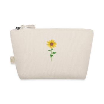 Sonnenblume - Bio-Täschchen - Natur - Vorne