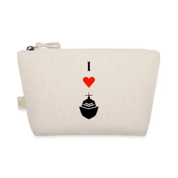 I love cruises - Organic Pouch - nature - Front
