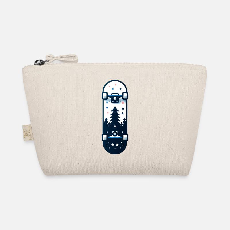 Skateboard Organic Pouch
