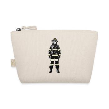 Pompier - Métier Design Sticker - Trousse biologique - nature - Devant