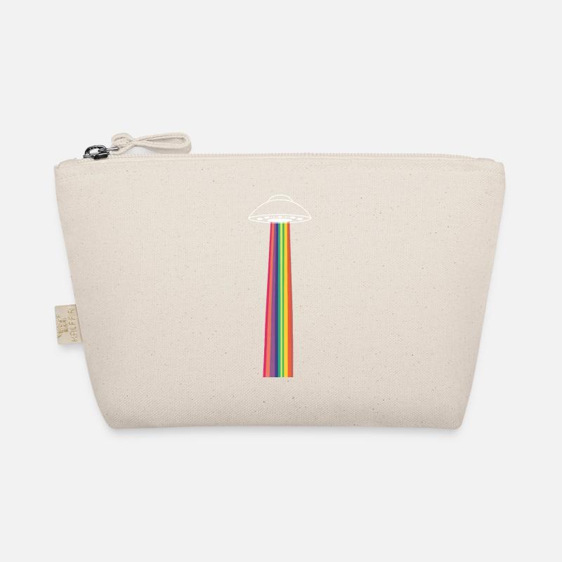 Rainbow ufo Organic Pouch