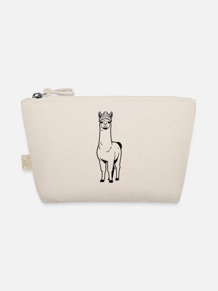 Lama Beanie - Trousse biologique - nature - Devant