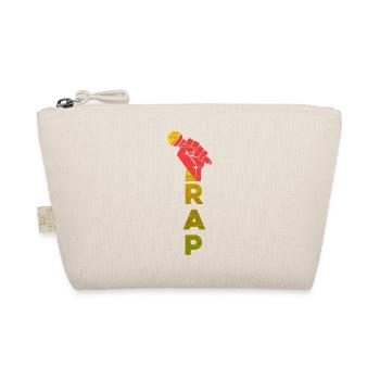 RAP Fist Microphone Emblem - Organic Pouch - nature - Front