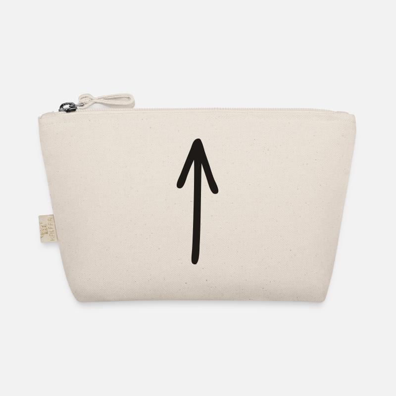 Up arrow Organic Pouch