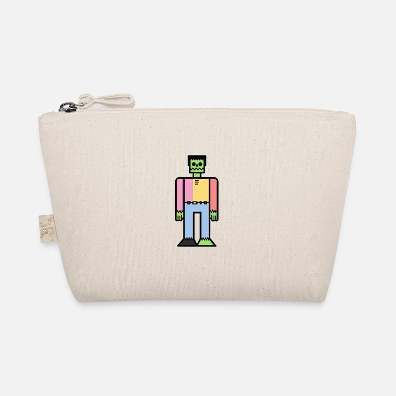 Zombie Halloween Colorful Organic Pouch