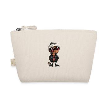Snake Cobra Cool Comic - Organic Pouch - nature - Front