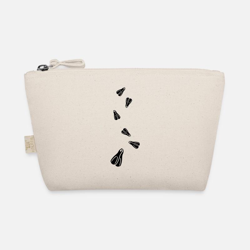 Diving Fins Diver silhouette Organic Pouch
