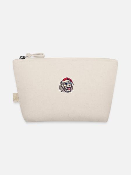 Lion Noël Drôle - Trousse biologique - nature - Devant