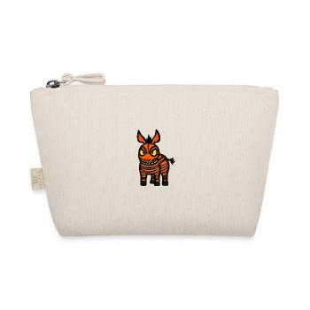Donkey Halloween Animal - Organic Pouch - nature - Front