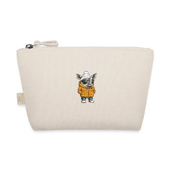 Rhino Winter - Organic Pouch - nature - Front