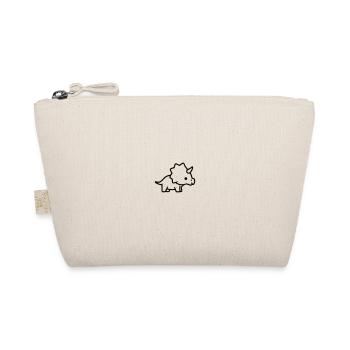 triceratops - Organic Pouch - nature - Front