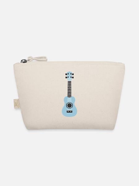 ukulele - Organic Pouch - nature - Front