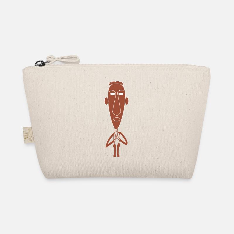 Contemporary modern Abstract art Organic Pouch