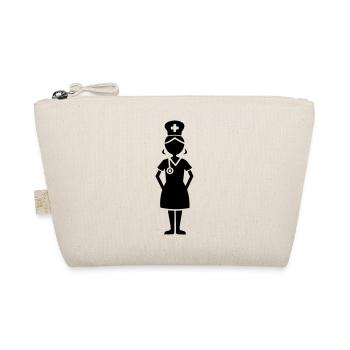 Nurse Caregiver - Organic Pouch - nature - Front