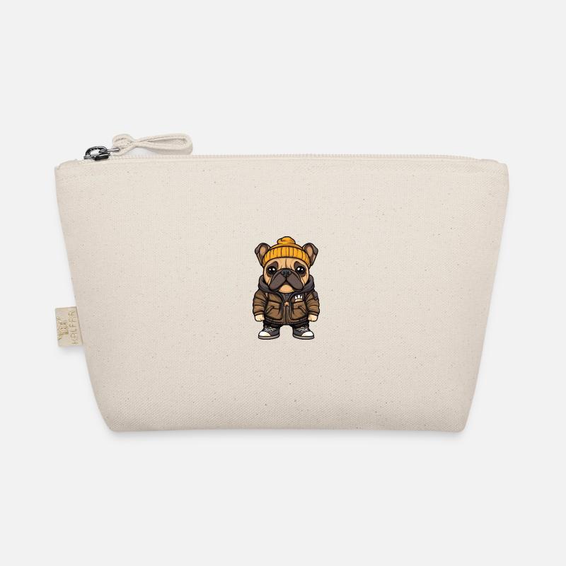 Bouledogue chien élégant Trousse biologique