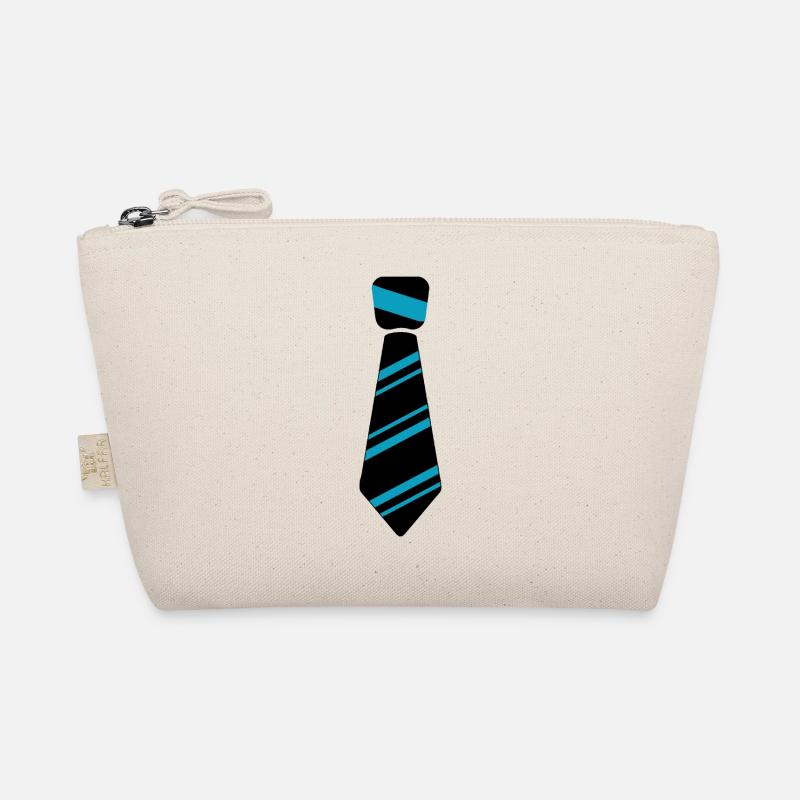 Tie Blue Organic Pouch