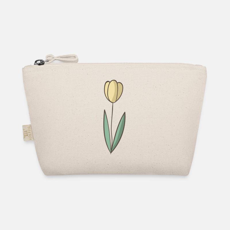 Tulpe - Bio-Täschchen - Natur