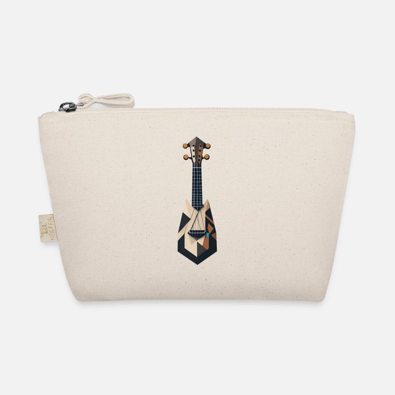 Abstract Ukulele Organic Pouch