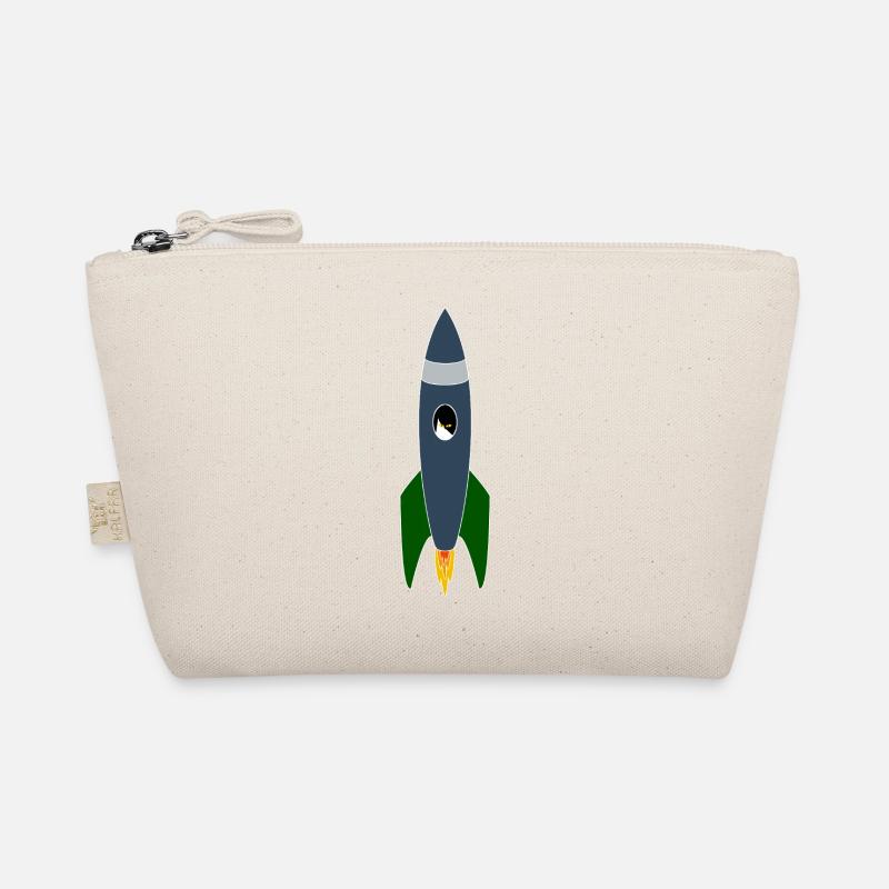 Cat in space Organic Pouch