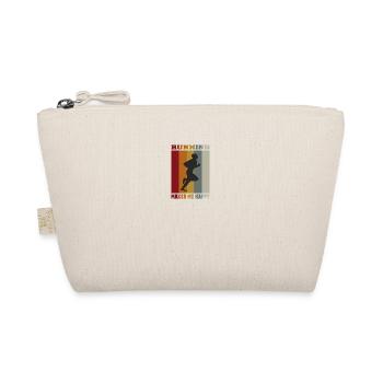 Courir me rend heureux - Trousse biologique - nature - Devant