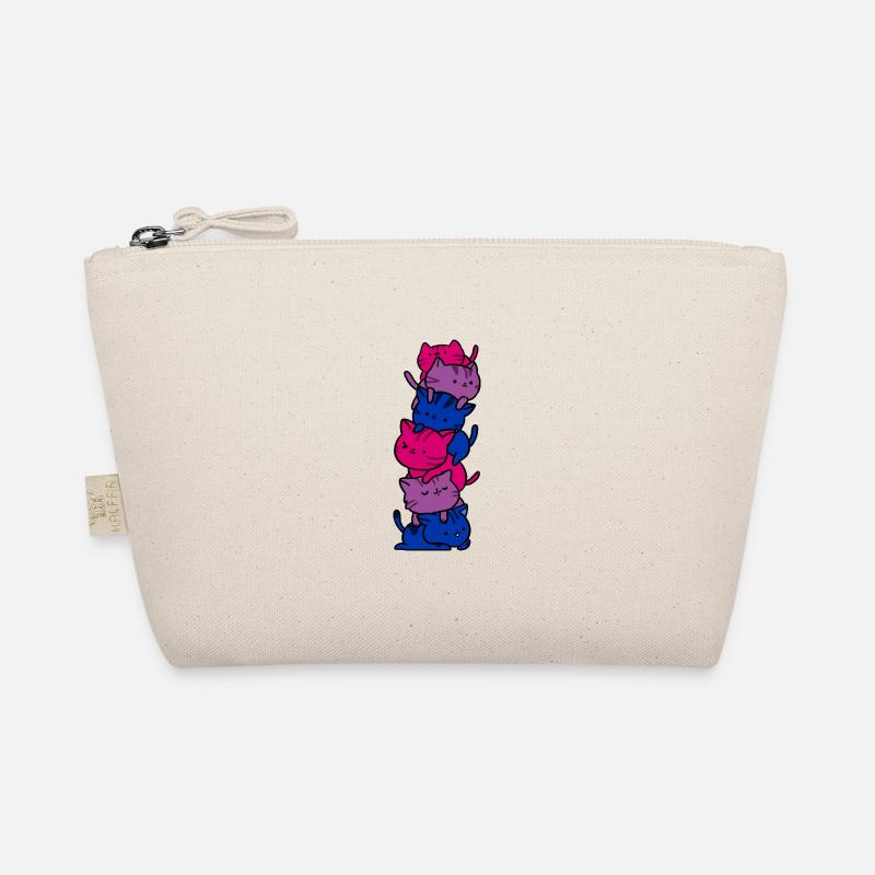 Bisexual Pride Cats Organic Pouch
