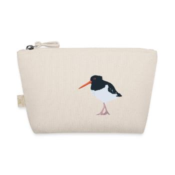 Oystercatcher illustrated - Organic Pouch - nature - Front