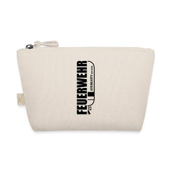 Feuerwehr Feuerwehrmann Geschenk - Bio-Täschchen - Natur - Vorne