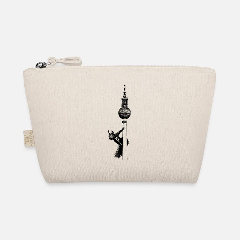 Tour de télévision Berlin avec écureuil / Graphique Trousse biologique