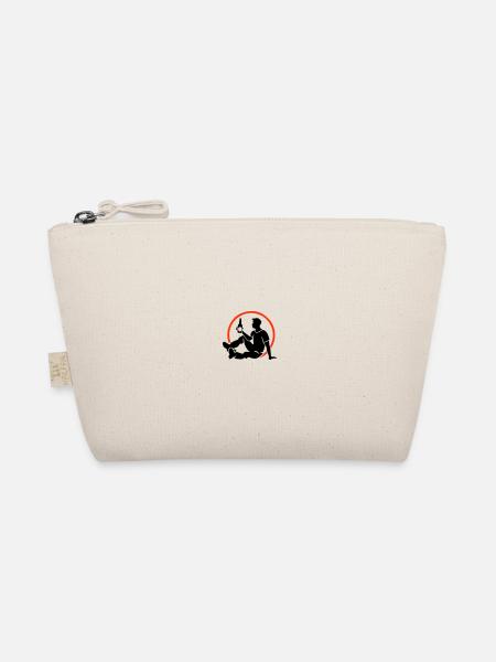 Silhouette buvant de la bière - Trousse biologique - nature - Devant