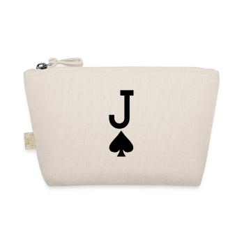 Poker Playing Card - Jack of Spades / Jokers - Organic Pouch - nature - Front