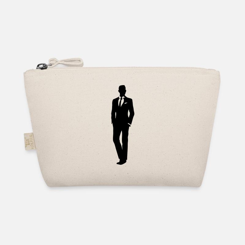 man with suit Bio-Täschchen