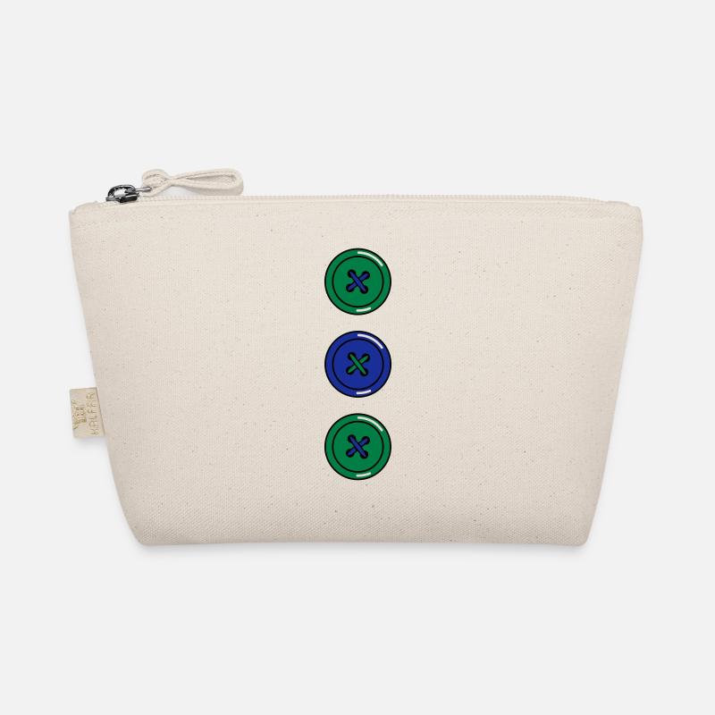 Buttons Organic Pouch